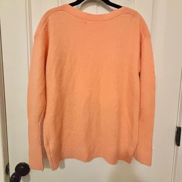 Anthropologie Naomi Coral Crew Neck Sweater - Picture 6 of 11
